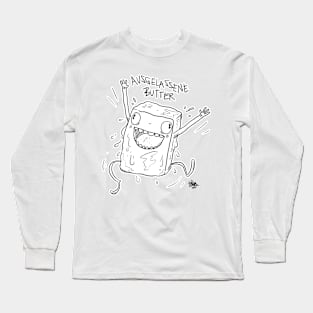 Exhausted butter Long Sleeve T-Shirt